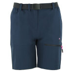 Short de randonne avec ceinture femme ajasi marine