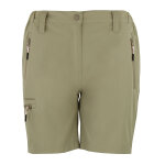 Short de sport femme assor beige