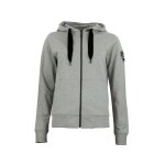 Sweat � capuche femme aclara gris