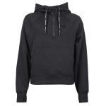 Sweat � capuche femme arbalete noir