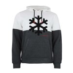 Sweat à capuche homme carlo blanc / gris Sweat à capuche homme carlo blanc / gris