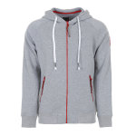 Sweat  capuche homme cauvy gris clair