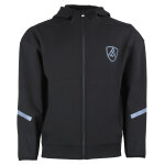 Sweat � capuche homme clapotis noir