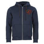 Sweat homme full zip avec capuche cawane