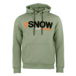 Sweat homme full zip avec capuche clash
