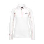 Sweat polaire femme afine blanc