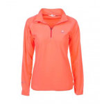 Sweat polaire femme afine corail