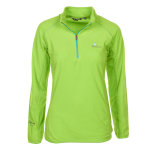 Sweat polaire femme afine vert