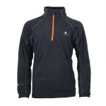 Sweat polaire garçon ecafine1016 noir Sweat polaire garçon ecafine1016 noir