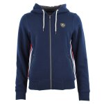 Sweat zipp� � capuche femme acharles marine