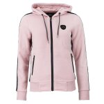 Sweat zipp  capuche femme alice rose