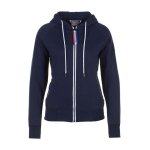 Sweat zippé à capuche femme andore marine Sweat zippé à capuche femme andore marine