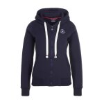 Sweat zipp  capuche femme apilot marine