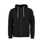Sweat zipp  capuche homme cage noir