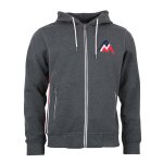 Sweat zipp� � capuche homme charles gris nuit