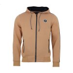 Sweat zipp  capuche homme cyril caramel