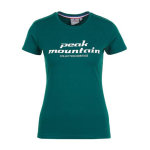 Tee - shirt femme acosmo vert