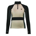 Top technique femme anath or / noir