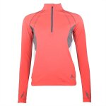 Top technique femme ankora corail / gris