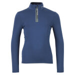 Top technique fille fanevi bleu nuit