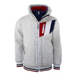 Veste polaire homme corneille blanc