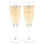 Ocadeau 2 fltes  champagne coeur