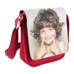 Ocadeau besace rouge personnalise