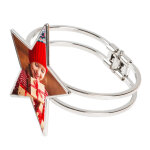 Ocadeau bracelet jonc toile photo