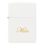 Ocadeau briquet zippo blanc grav