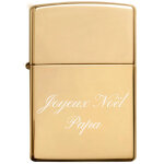 Ocadeau briquet zippo dor texte