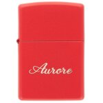 Ocadeau briquet zippo rouge grav