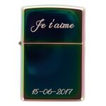 Ocadeau briquet zippo spectrum grav