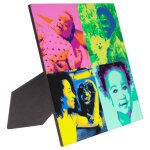 Ocadeau cadre en bois pop art