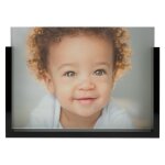 Ocadeau cadre verre support noir