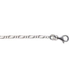 Ocadeau chaine adulte figaro argent