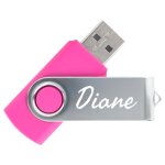 Ocadeau clé usb rose gravée Ocadeau clé usb rose gravée