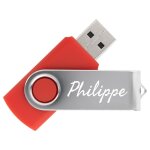 Ocadeau clé usb rouge gravée Ocadeau clé usb rouge gravée