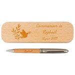 Ocadeau coffret stylo bois communion Ocadeau coffret stylo bois communion