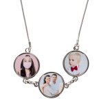 Ocadeau collier 3 ronds photos Ocadeau collier 3 ronds photos