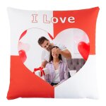 Ocadeau coussin i love rouge Ocadeau coussin i love rouge
