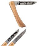 Ocadeau couteau bois tatouage