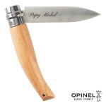 Ocadeau couteau jardin opinel grav