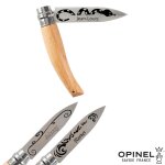 Ocadeau couteau jardin opinel tatouage