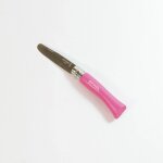 Ocadeau couteau opinel 7 rose rond Ocadeau couteau opinel 7 rose rond