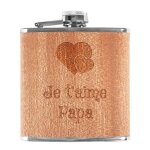 Ocadeau flasque alcool bois gravée Ocadeau flasque alcool bois gravée