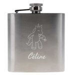 Ocadeau flasque licorne personnalise