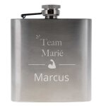 Ocadeau flasque team marié gravé Ocadeau flasque team marié gravé