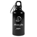 Ocadeau gourde sport noire gravée Ocadeau gourde sport noire gravée