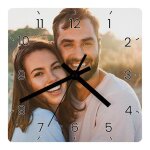 Ocadeau horloge carre photo
