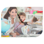 Ocadeau horloge feuille photo